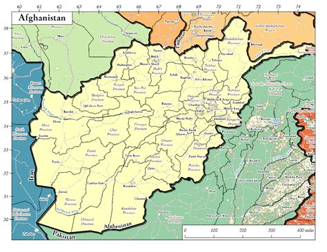Map: Afghanistan | Andy Arthur.org