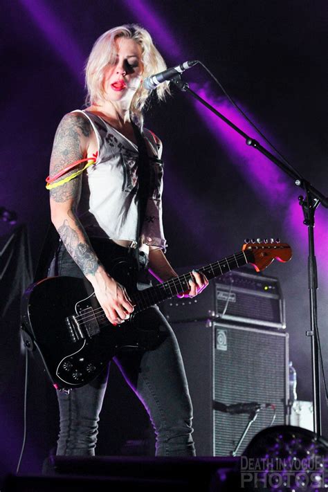 Brody Dalle Rocker Girl Punk Rocker Female Guitarist Female