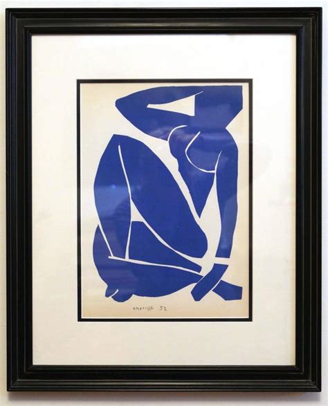 After Henri Matisse Seated Blue Nude 3 For Sale At 1stDibs