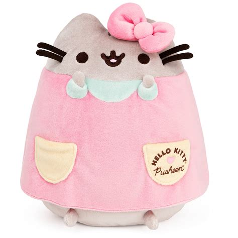Hello Kitty X Pusheen Collaboration Sanrio Plush