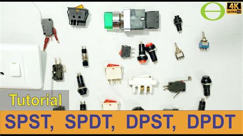 What Is The Difference Between A Spst Spdt Dpst And Dpdt Switch