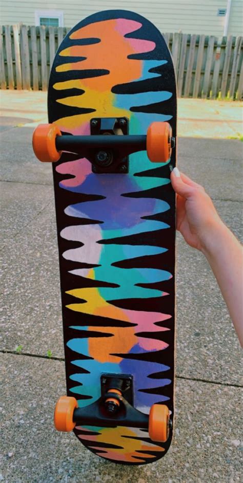 Easy Cheap Vsco Aesthetic Diy Skateboard Skateboard Art Design