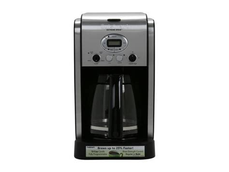 Middle price cuisinart coffee makers cost from $100 to $180. Cuisinart DCC-2650 Silver Silver Extreme Brew 12-Cup ...