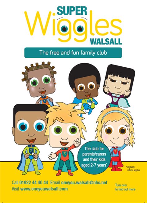 Super Wiggles Poster Walsall Parents Health For Kids
