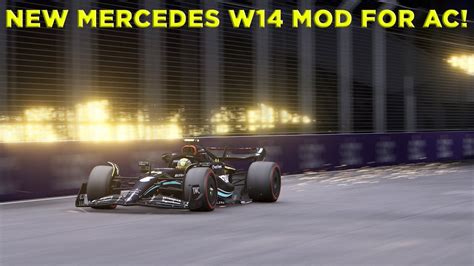 New Mercedes W Mod For Assetto Corsa Youtube
