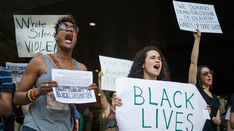groups unite across america to protest police shootings the new york times