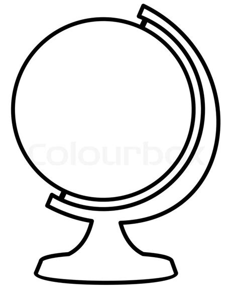 Globe Outline Clipart Free Download On Clipartmag