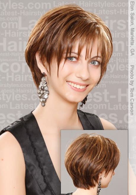 Find short hairstyles that works well with your hair's model. Hairstyles for women in their 40s