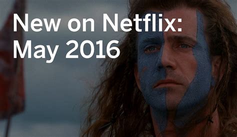 New On Netflix May 2016