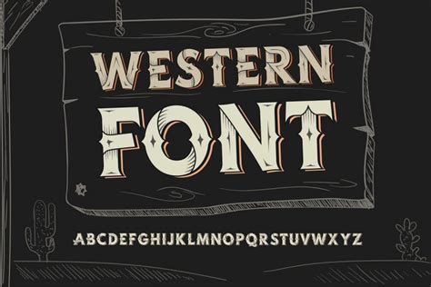 23 Cowboy Western Fonts For Old West Designs Design Inspiration