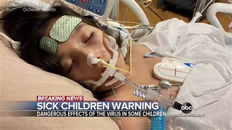 Louisiana Girl Recovering After Covid 19 Attack On Her Heart Sick