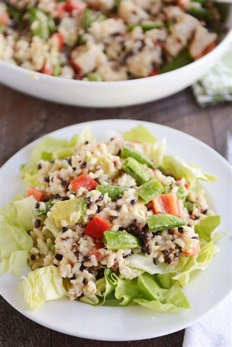 Santa Rosa Salad Chicken Wild Rice Mel S Kitchen Cafe