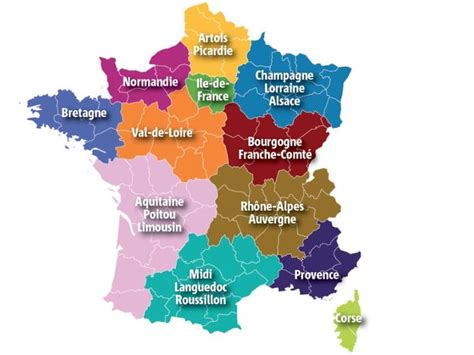 Attention, je ne vous demande pas de les apprendre mais de savoir ou elles doivent être placées. regions (avec images) | Nouvelles regions, Lorraine france ...