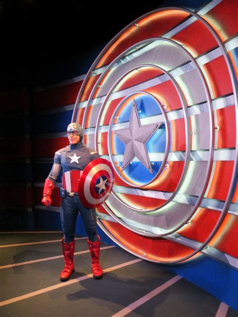 Captain America Another Avenger Makes His Way To Disneyland Ign