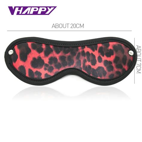 free shipping leopard sex blindfold eye mask sleeping mask sex adult games sex products bondage