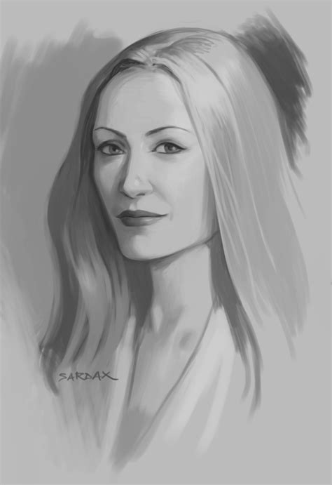 Commissioned Sardax Sketch of Myself | Sensual Femdom. Artistic Muse