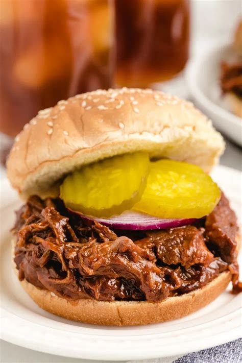 This is one amazing beef brisket recipe! Barbecue Beef Sandwiches | Recipe in 2020 | Beef sandwich ...