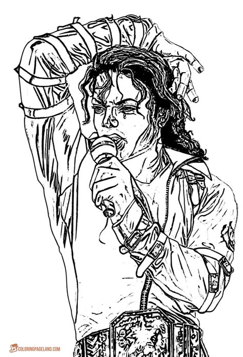 Page 2 tattoo coloring book michael jackson art coloring books. Michael Jackson Coloring Pages - Free Printable Images