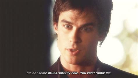 Find funny gifs, cute gifs, reaction gifs and more. the vampire diaries damon salvatore gif | WiffleGif