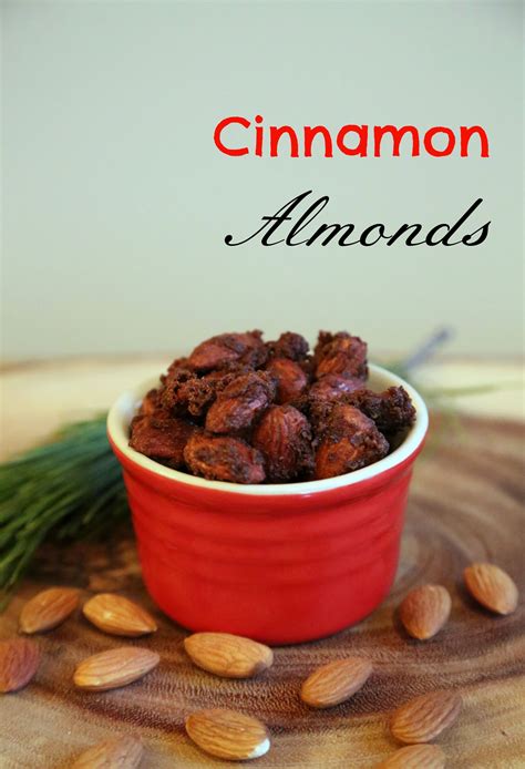 Cinnamon Glazed Almonds Cinnamon Almonds Healthy Sweet Treats Food