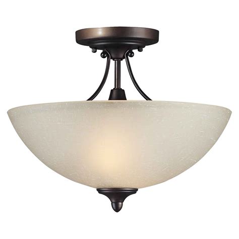 This is another popular and versatile type of ceiling light fixture. Forte Lighting 2378-02-32 2 Light Semi Flush Ceiling Light ...