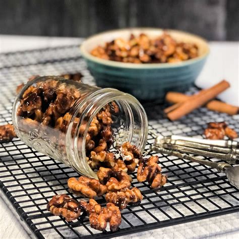Maple Glazed Walnuts By Inspiredfreshlife Quick And Easy Recipe The