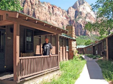 Cabin Row Picture Of Zion Lodge Zion National Park Tripadvisor