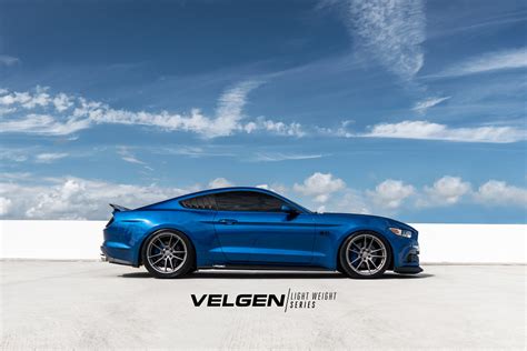 Mustang Gt Velgen Wheels Light Weight Series Vf5 Gloss Gunmetal