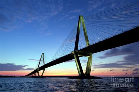 Cooper River Bridge Charleston Sc By Dustin K Ryan