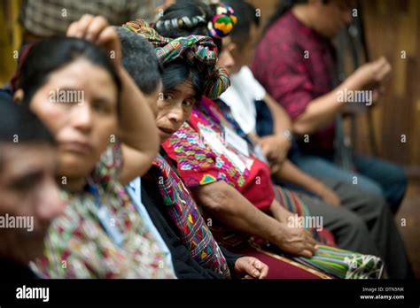 the guatemala indigenous await efrain rios montt genocide trial in the supreme court of justice