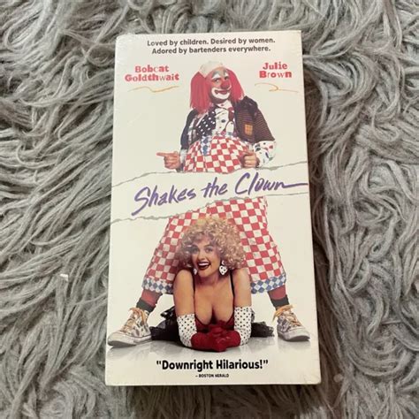 Shakes The Clown Vhs Bobcat Goldthwait Julie Brown Clown Comedy Movie