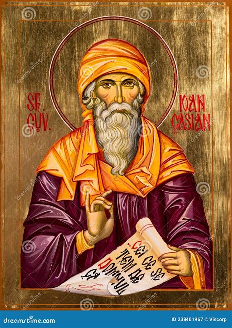 Saint Ioan Casian Icon Editorial Photography Image Of Iconography