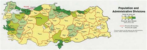 The Population Of Turkey •