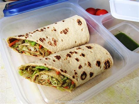 Work Lunch Box 1 Make Ahead Lunch Wraps — Spiceindiaonline