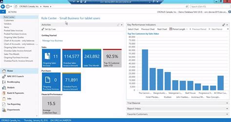 Microsoft Dynamics Nav 2015 Overview And New Features