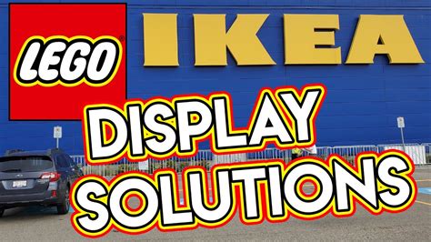 Lego Display Solutions At Ikea Youtube