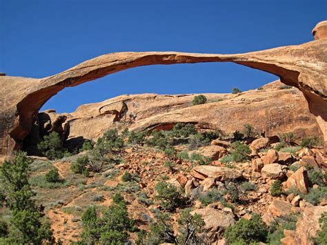 Landscape Arch Arches National Park Eastern Utah Usa Flickr