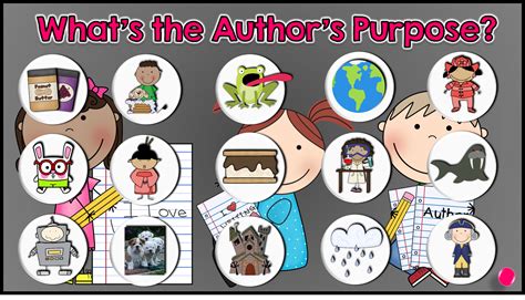 Authors Purpose Clipart Enhance Your Writing Lessons