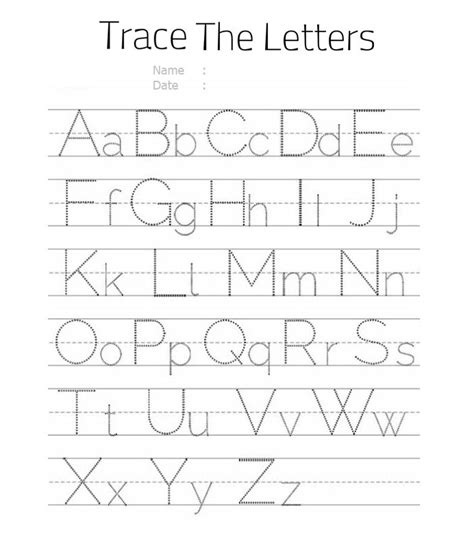 Lowercase Letter Tracing Worksheet 973