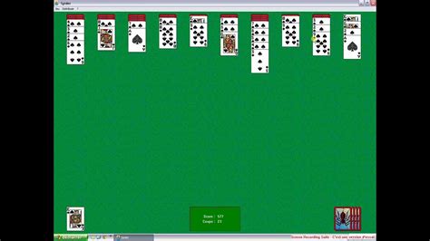 Solitaire is an excellent source of entertainment for any down time that you begin setting up for solitaire by placing one card face up on the right hand side of your card table or solitaire requires little pressure and can be played alone if you find yourself in a situation where you. How to play spider solitaire - YouTube
