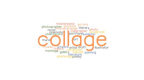 Collage Synonyms And Related Words What Is Another Word For Collage