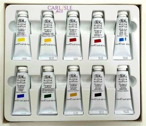Winsor And Newton Designer Gouache Introductory Set Of 10