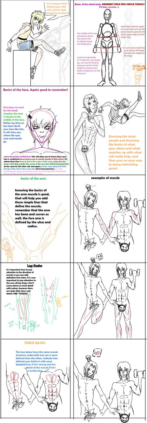 Male torso proportions anatomy head female anime reference deviantart boy vs drawing 4d94 img11 tutorial brawlhalla americaines. Anime Male Anatomy-Tutorial- by HakuWeapon on DeviantArt