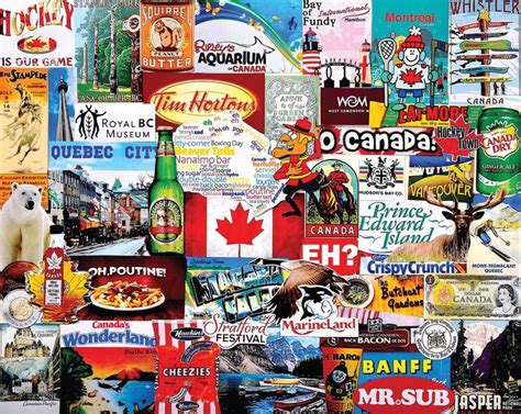 Check spelling or type a new query. I Love Canada (1298pz) - 1000 Piece Jigsaw Puzzle (With ...
