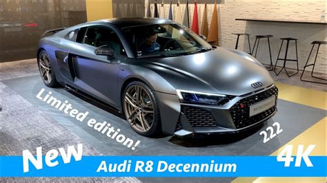 Audi R8 Decennium 2020 First Exclusive Look In 4k Only 222 Models