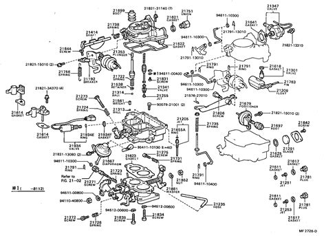 Diagram Toyota Corolla Engine Carburetor Diagram Mydiagram Online