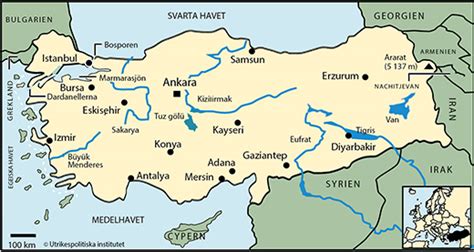 Kemer turkiet karta (turkiet) för att skriva ut. Skriv ut alla kapitel | Utrikespolitiska institutet
