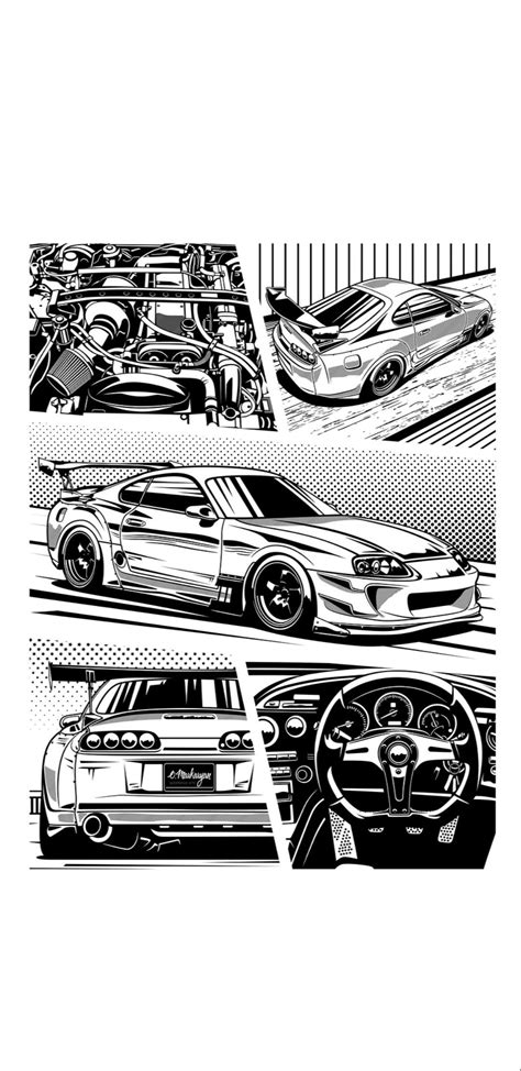 Do you want to learn how to draw? Pin by Mohamed Maahir on Toyota Supra MK4 (With images) | Toyota supra turbo, Toyota supra mk4 ...