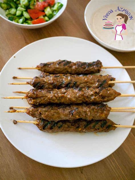 Chicken Kebabs Middle Eastern Veena Azmanov