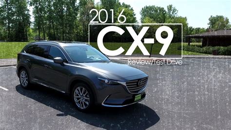 2016 Mazda Cx 9 Driving Review First Drive Road Test Youtube